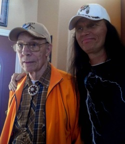 Grandpa Bob and John Two-Hawks